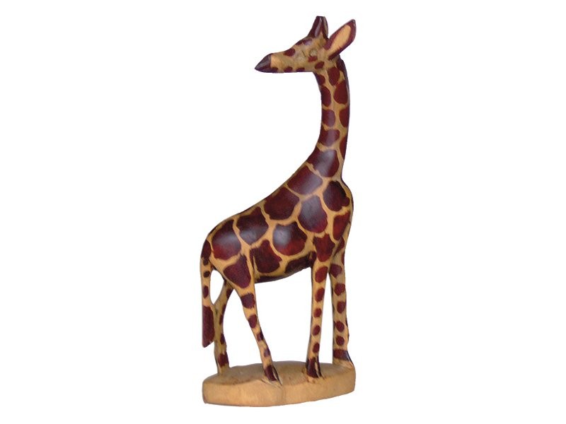 Kunsthandwerk Afrika Holz-Giraffe, Deko-Giraffe 20cm 30cm 45cm 60cm