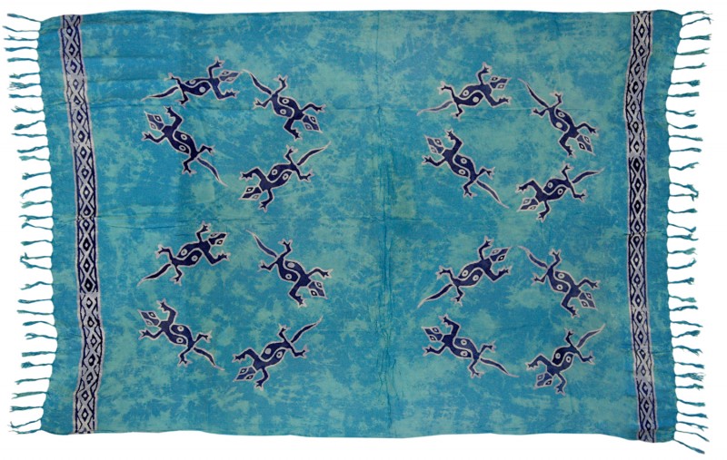 Kunsthandwerk Asien Sarong SARO, Pareo, H&uuml;fttuch, Wickel-Rock, Strandtuch