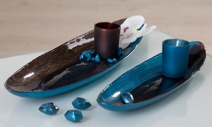 Deko-Schale PRIMUS, Casablanca Design, Glas-Schale