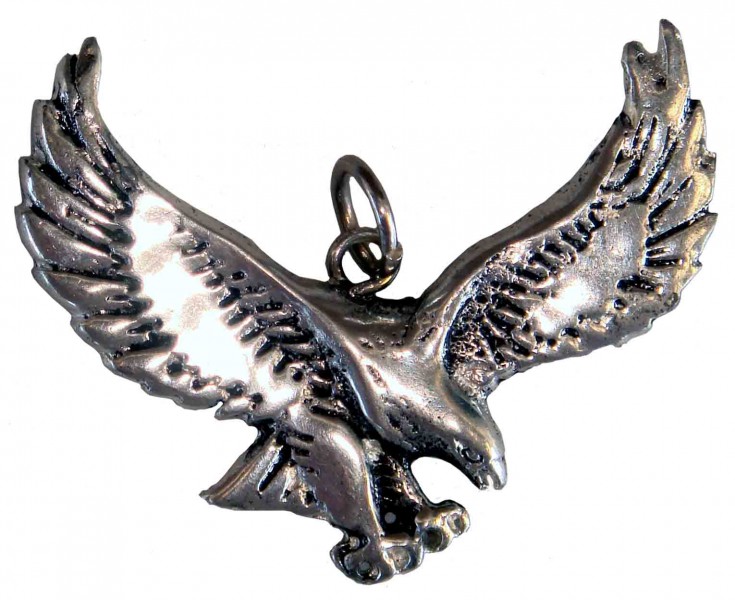 Gothic-Anh&auml;nger Adler, mystischer Schutz-Anh&auml;nger