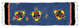 Kunsthandwerk Asien Sarong EINHALB, Pareo, H&uuml;fttuch, Wickel-Rock, Strandtuch