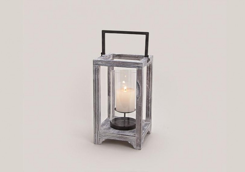 Laterne SERA, Laterne aus Holz und Glas Tee und Windlichter Modern FalttUren Aus Holz Und Glas ~ Laterne SERA, Laterne aus Holz und Glas Tee und Windlichter Modern